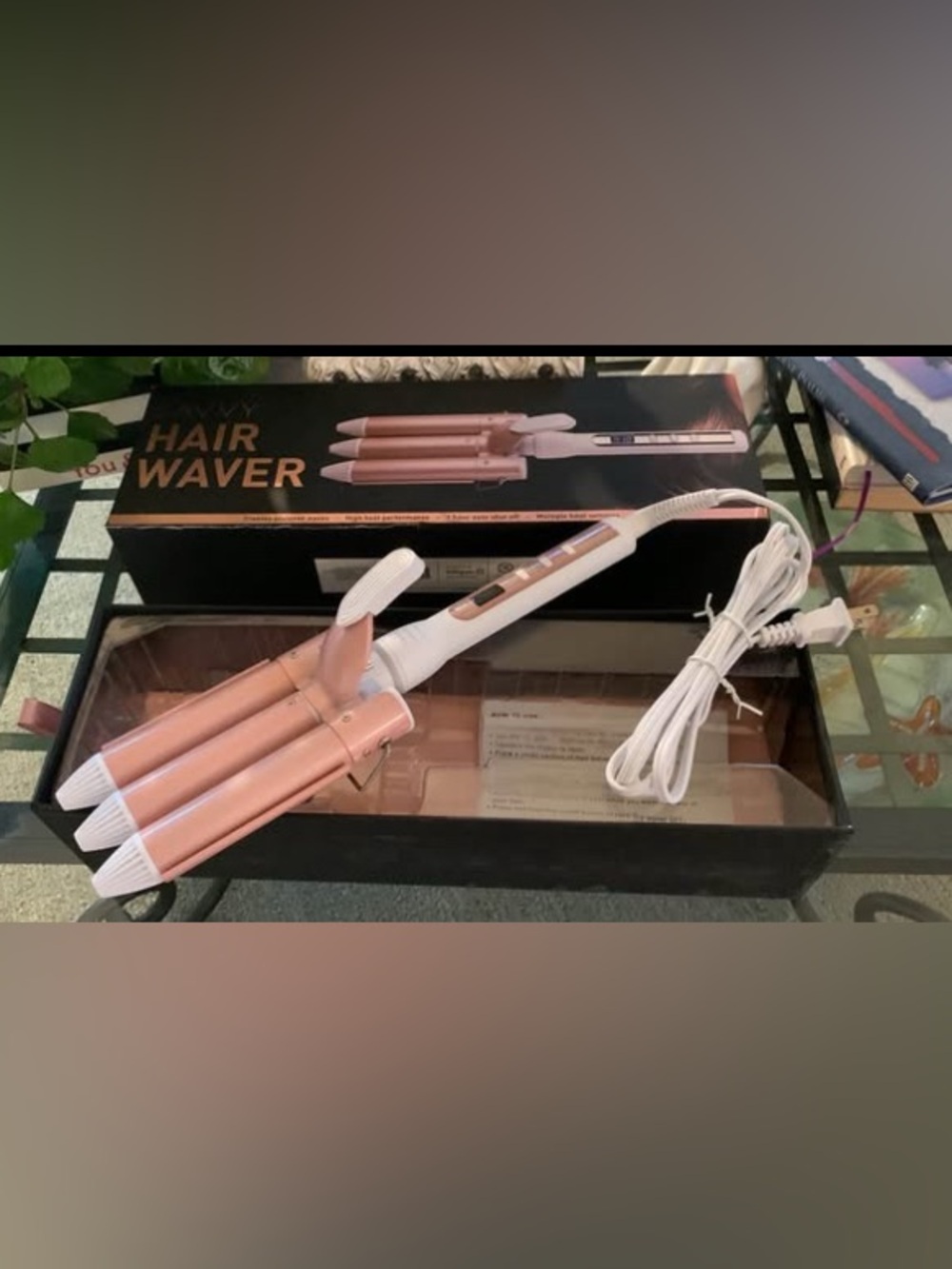 NEW Savvy Triple Barrel Hair Waver
